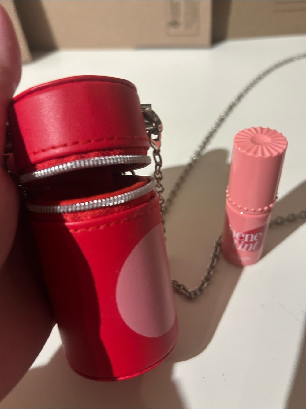 Benefit  Cosmetics Benetint Limited-Edition Liquid Lip + Cheek Blush Stain purse - Picture 2 of 6